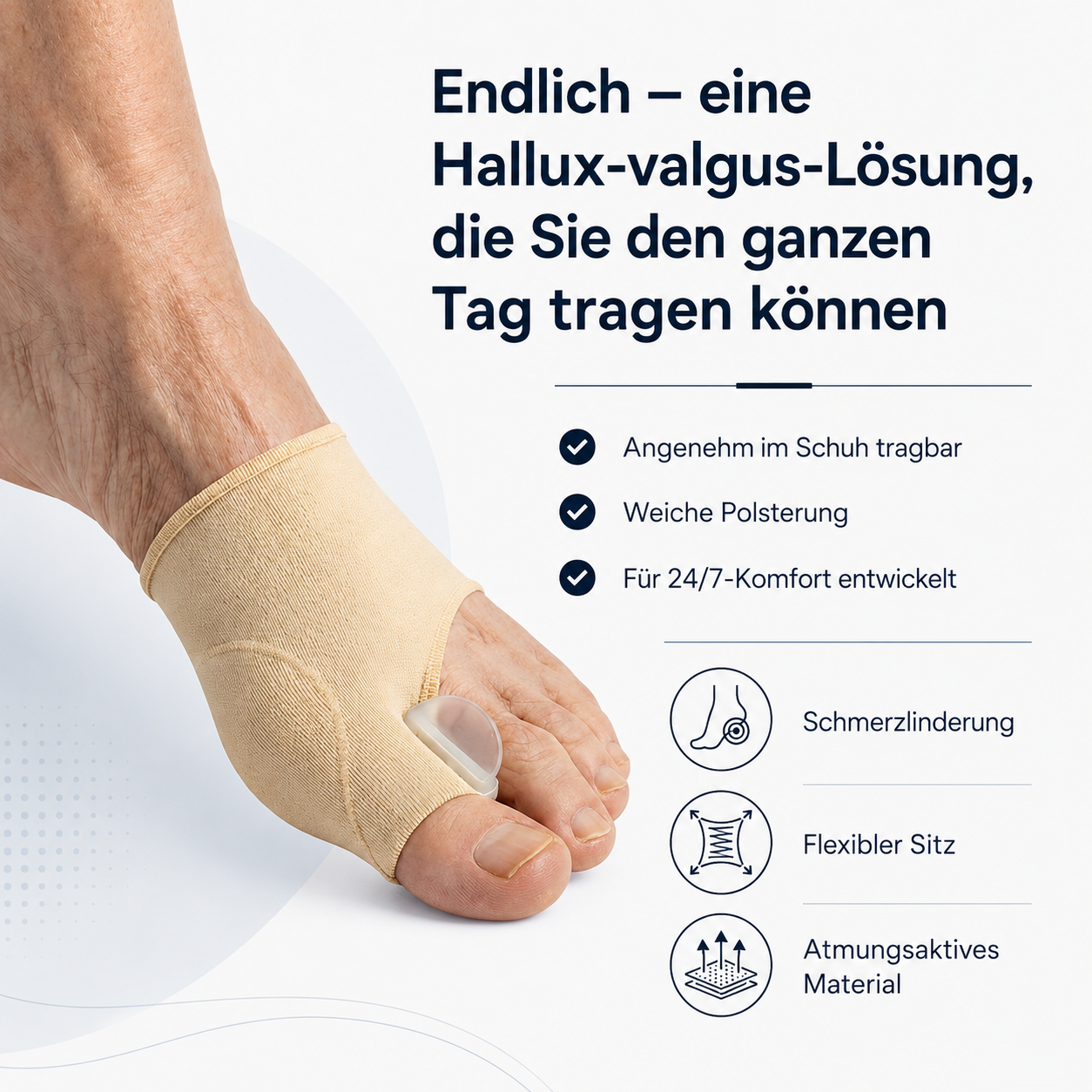 ZehenFit™ KorrekturSleeve™