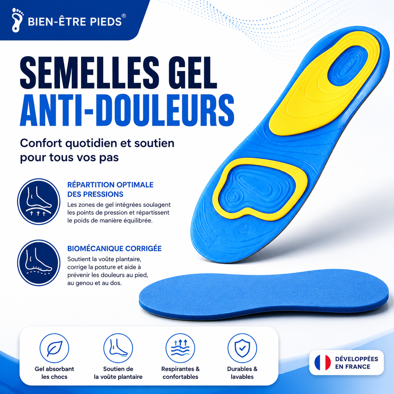 FussWohl™ Semelles Confort